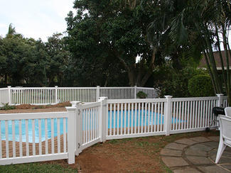 Garden fence Pool Fence by picket_y